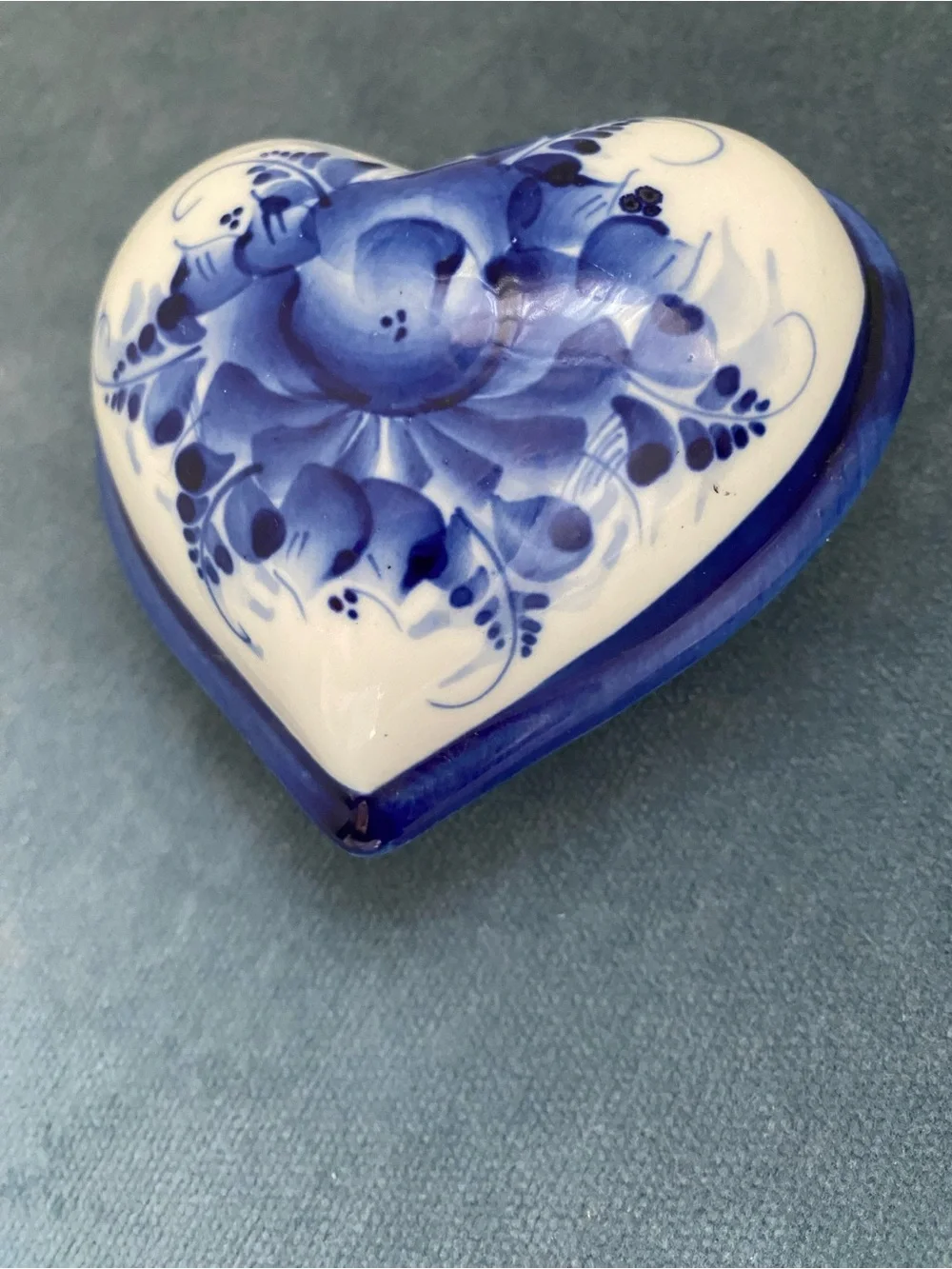 Gzhel cobalt blue